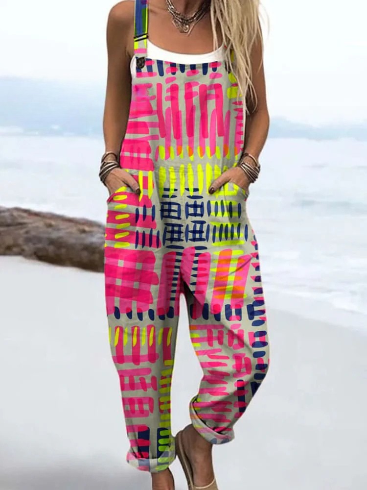 Solange | Salopette med neonlys