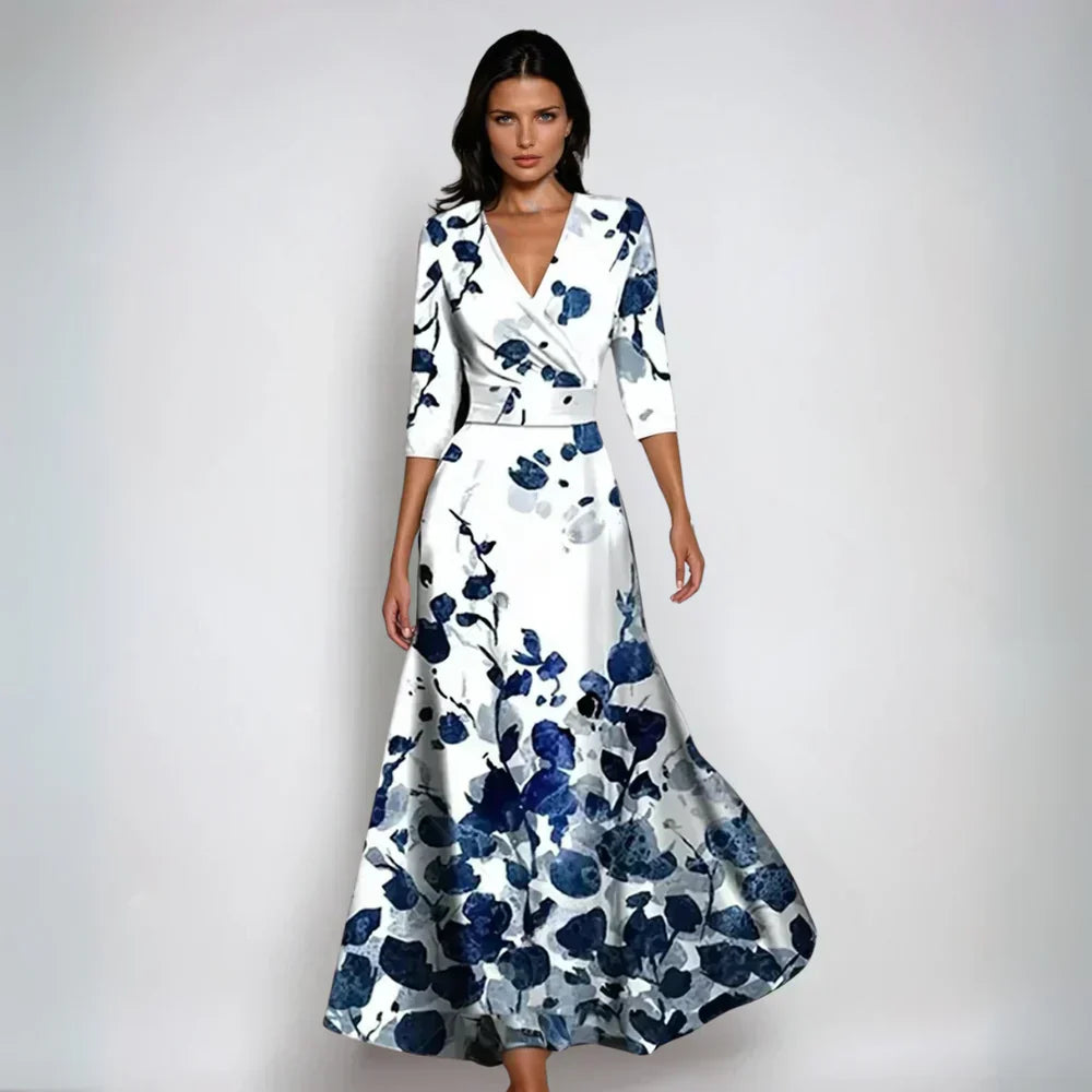 Emily | Stilfuld Blomster Kjole