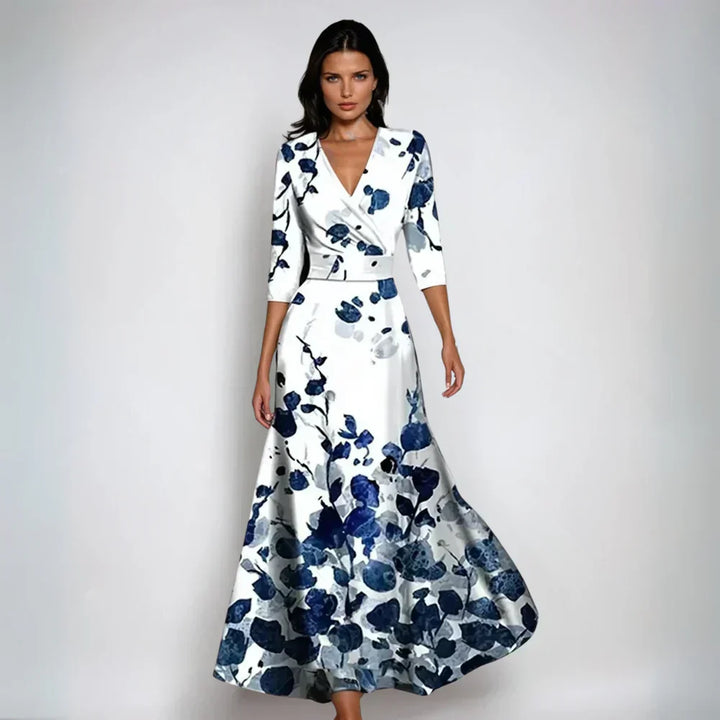 Emily | Stilfuld Blomster Kjole