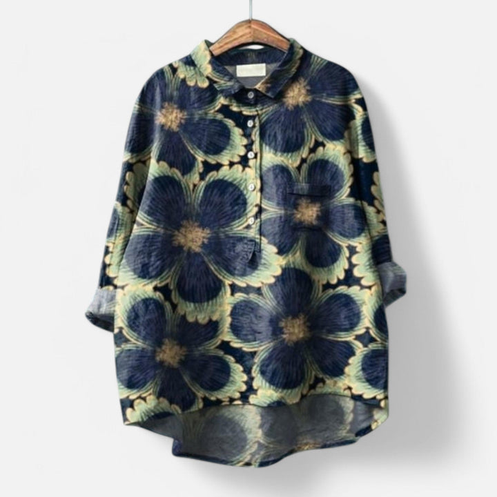 Kiara™ - Elegant Oversize Bluse til Forår