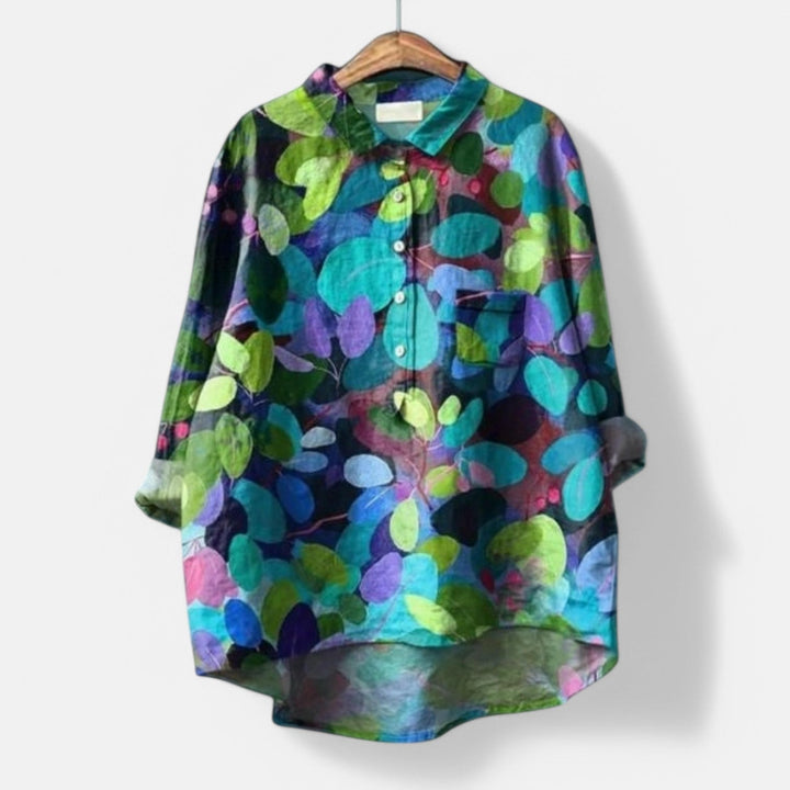 Kiara™ - Elegant Oversize Bluse til Forår