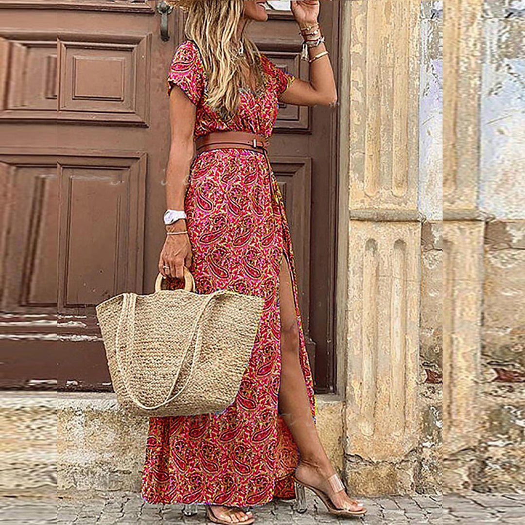 Luz™ - Elegant og stilfuld boho-kjole