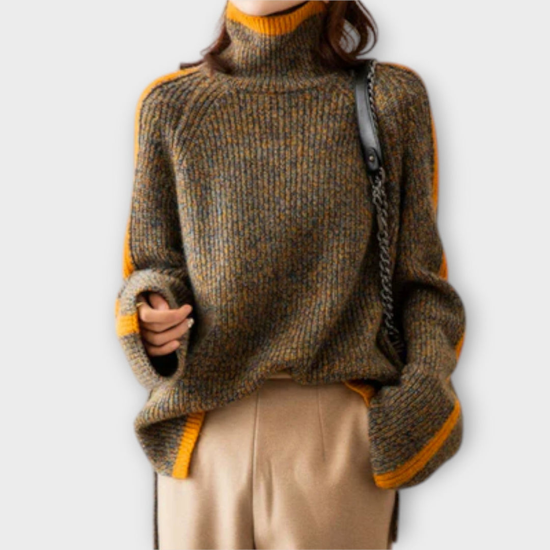 Novale™ - Vintage rullekrave striktrøje