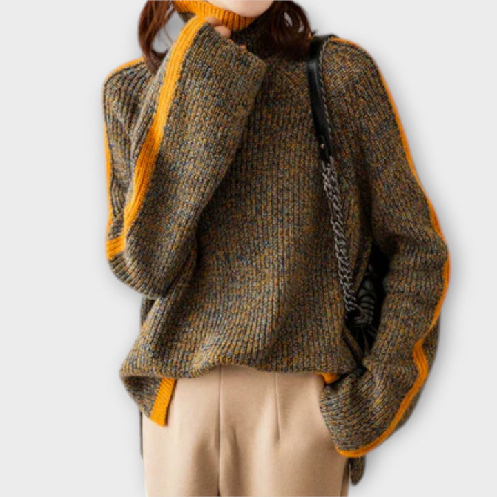 Novale™ - Vintage rullekrave striktrøje