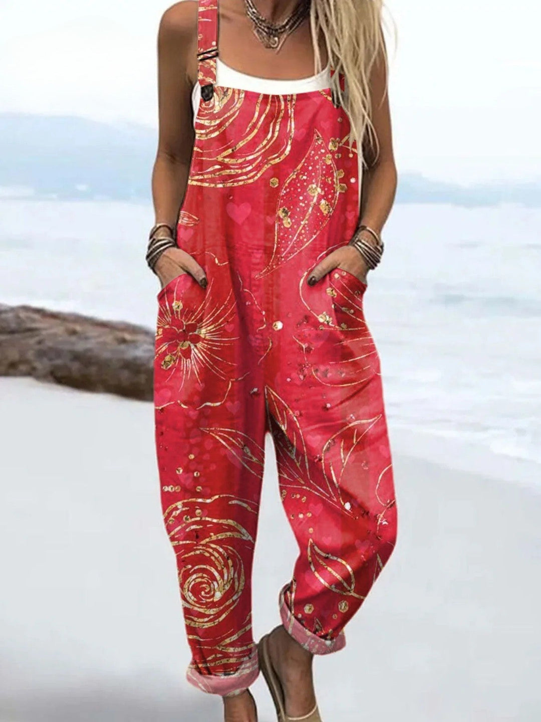 Mireille | Guldvirvlede overalls