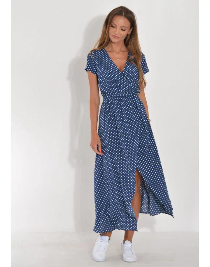 Suzanne™ - Elegant kjole med V-udskæring